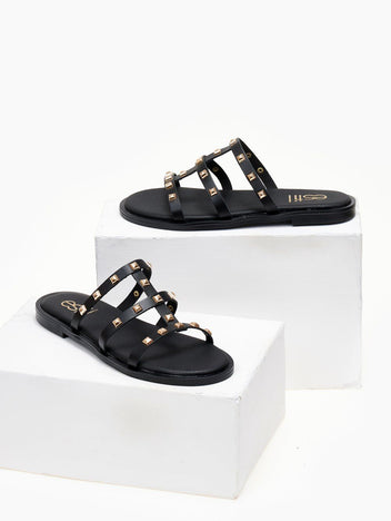 Σανδάλια με τρουκς Estil - Μαύρο - thefashionproject.gr - Estil