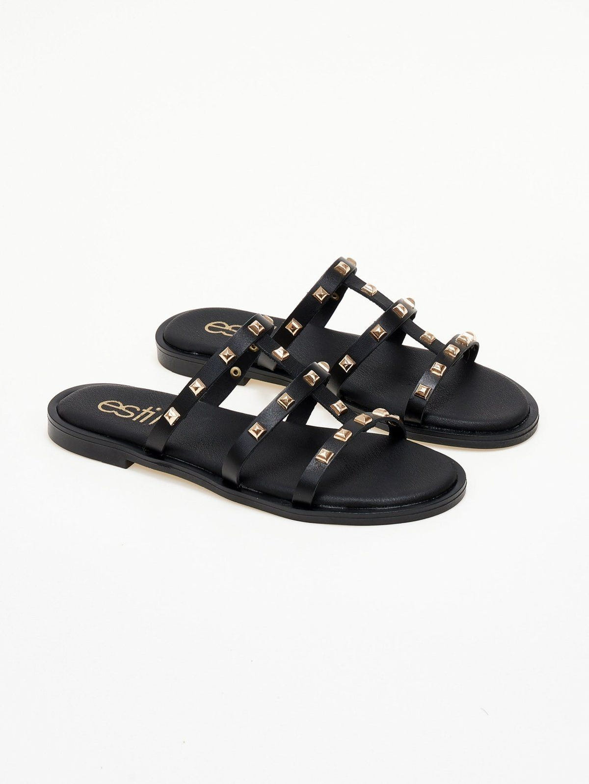 Σανδάλια με τρουκς Estil - Μαύρο - thefashionproject.gr - Estil