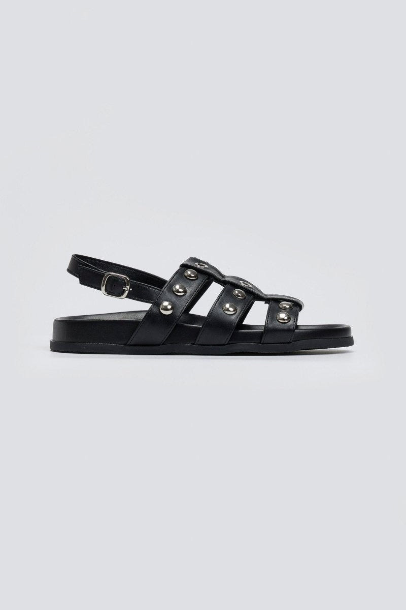 Σανδάλια με τρουκς - Μαύρο - thefashionproject.gr - Bellucci