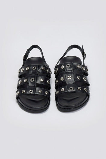 Σανδάλια με τρουκς - Μαύρο - thefashionproject.gr - Bellucci