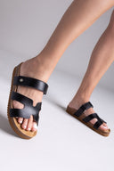 Σανδάλια με velcro Xti 144124 - Μαύρο - thefashionproject.gr - Xti Footwear