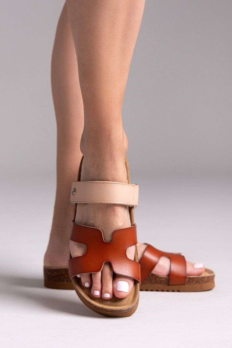 Σανδάλια με velcro Xti 144124 - Ταμπά - thefashionproject.gr - Xti Footwear