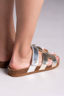 Σανδάλια με velcro Xti 144124 - Χρυσό - thefashionproject.gr - Xti Footwear