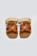 Σανδάλια με velcro Xti 14420 - Κάμελ - thefashionproject.gr - Xti Footwear