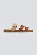 Σανδάλια με velcro Xti 14420 - Κάμελ - thefashionproject.gr - Xti Footwear
