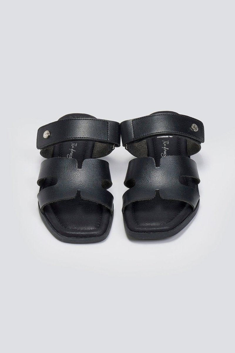 Σανδάλια με velcro Xti 14420 - Μαύρο - thefashionproject.gr - Xti Footwear