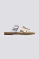Σανδάλια με velcro Xti 14420 - Χρυσό - thefashionproject.gr - Xti Footwear