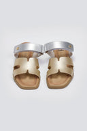 Σανδάλια με velcro Xti 14420 - Χρυσό - thefashionproject.gr - Xti Footwear