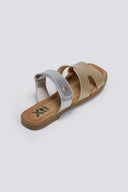 Σανδάλια με velcro Xti 14420 - Χρυσό - thefashionproject.gr - Xti Footwear
