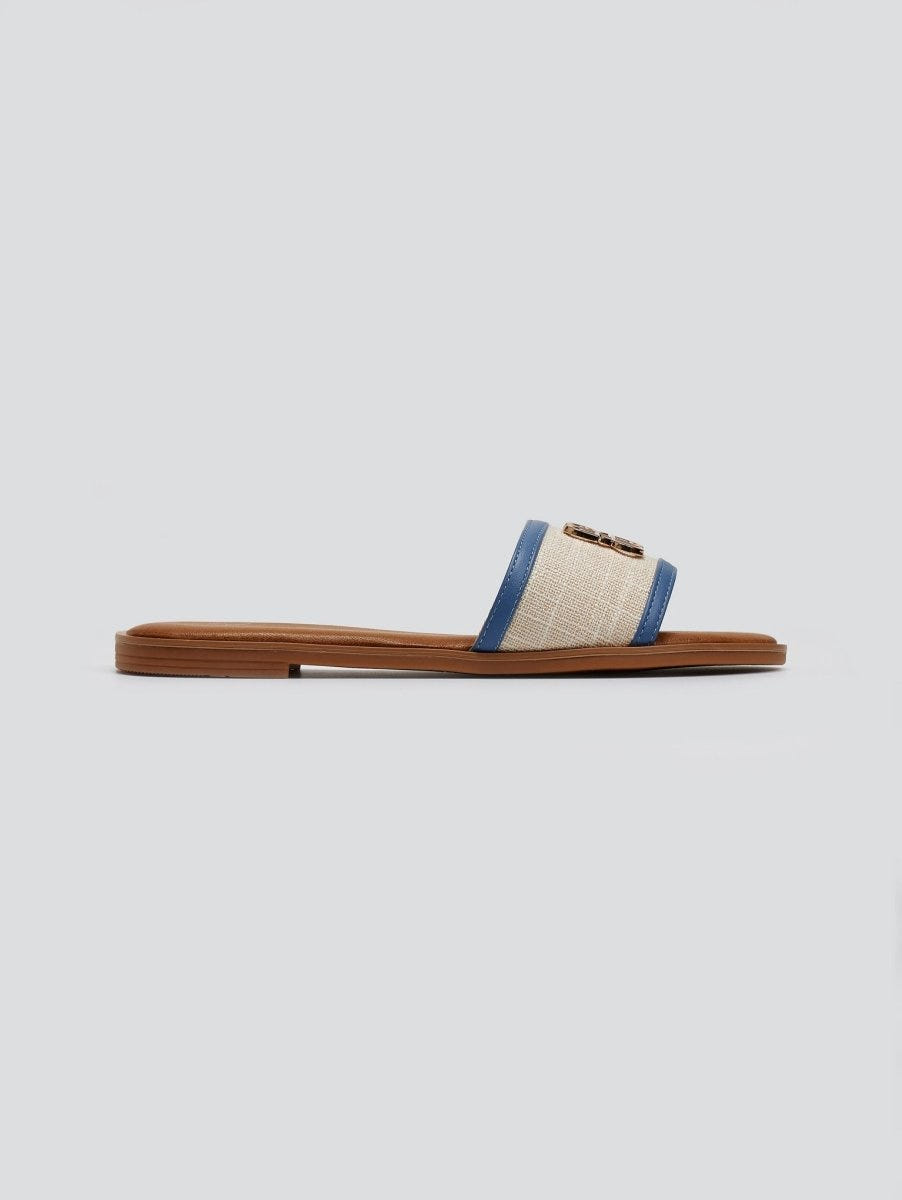 Σανδάλια με υφασμάτινη φάσα ERYNN - Μπλε - thefashionproject.gr - ERYNN