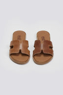 Σανδάλια nubuck με ανοίγματα Estil - Τάουπε - thefashionproject.gr - Estil