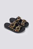 Σανδάλια ponyskin με print JOYA FANTASY SANDALS - Leopard - thefashionproject.gr - FANTASY SANDALS