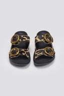 Σανδάλια ponyskin με print JOYA FANTASY SANDALS - Leopard - thefashionproject.gr - FANTASY SANDALS