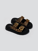 Σανδάλια ponyskin με print Ragazza 01020 - Leopard - thefashionproject.gr - RAGAZZA