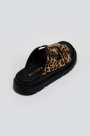 Σανδάλια ponyskin με print Ragazza 01020 - Leopard - thefashionproject.gr - RAGAZZA