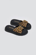 Σανδάλια ponyskin με print RAGAZZA - Leopard - thefashionproject.gr - RAGAZZA