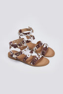 Σανδάλια ponyskin με τρουκς ERYNN - Ταμπά - thefashionproject.gr - ERYNN