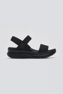 Σανδάλια sporty με velcro - Μαύρο - thefashionproject.gr - La Coquette