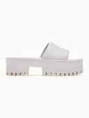 Σανδάλια sporty platforms με φαρδιά φάσα - Γκρι - thefashionproject.gr - The Fashion Project