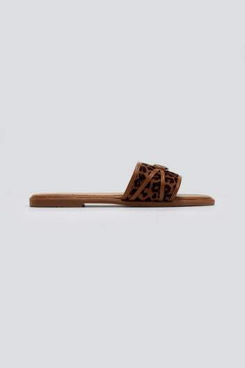 Σανδάλια suede με print ERYNN - Leopard - thefashionproject.gr - ERYNN