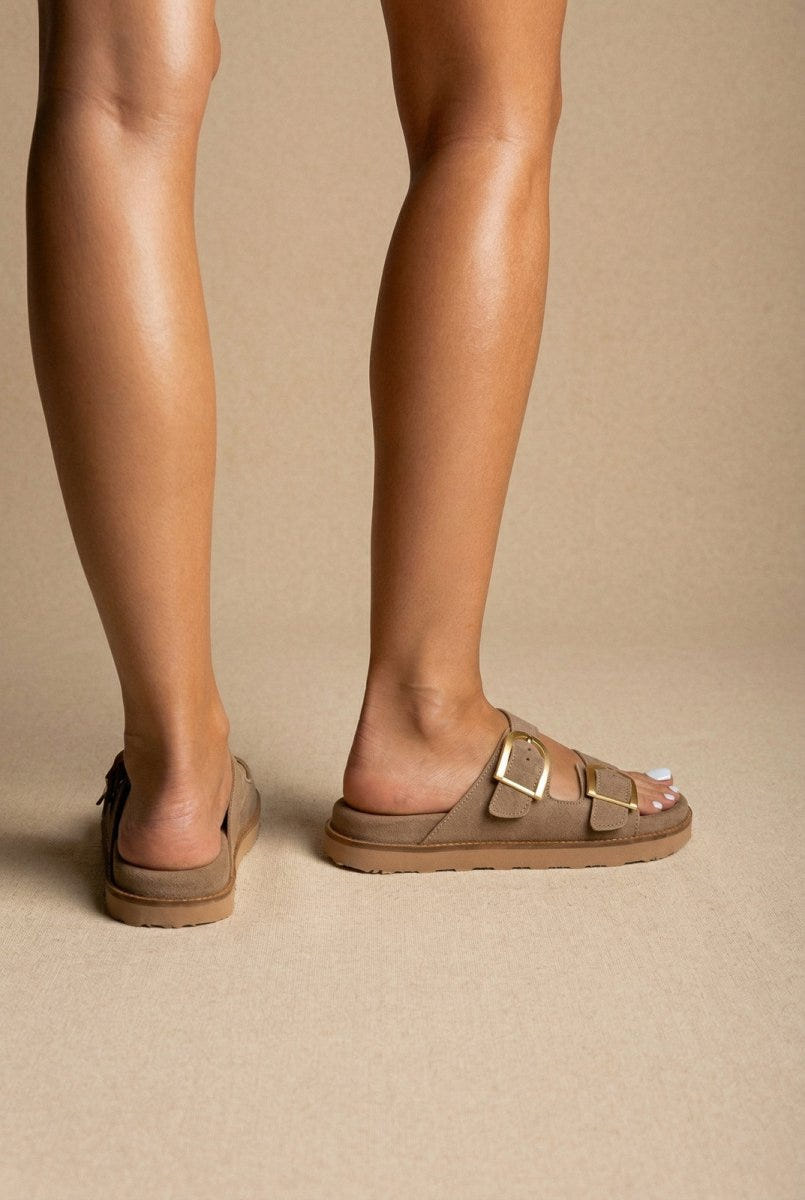 RAGAZZA - Sandals - Beige Suede