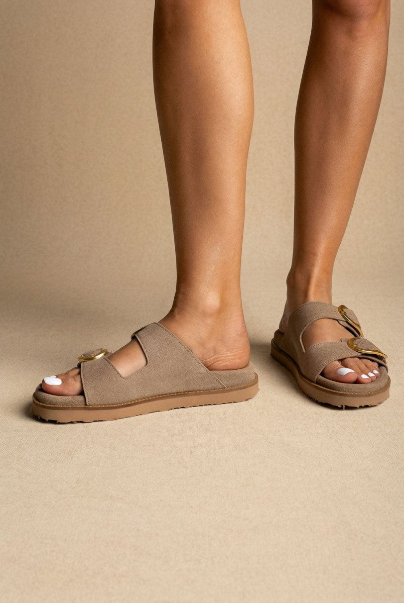 RAGAZZA - Sandals - Beige Suede