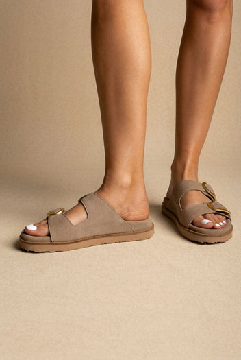 RAGAZZA - Sandals - Beige Suede