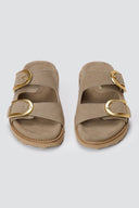 RAGAZZA - Sandals - Beige Suede