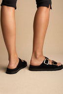 RAGAZZA - Sandals - Black Suede