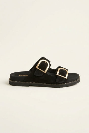 RAGAZZA - Sandals - Black Suede