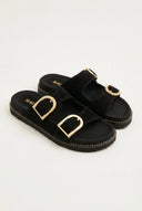 RAGAZZA - Sandals - Black Suede