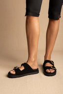 RAGAZZA - Sandals - Black Suede