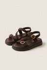 Dark Brown Suede