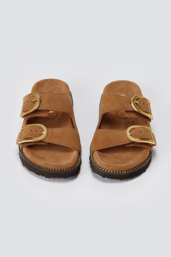 RAGAZZA - Sandals - Tan Suede