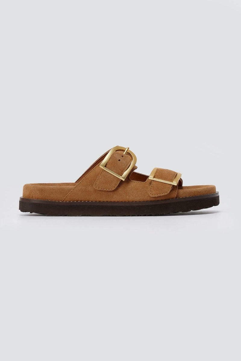 RAGAZZA - Sandals - Tan Suede