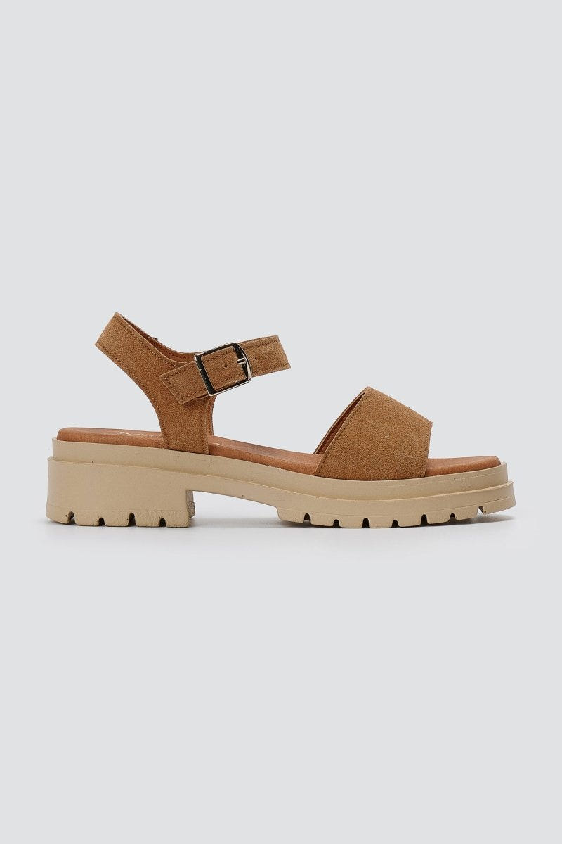 RAGAZZA - Sandals - Tan Suede