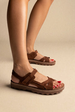 Brown Suede