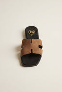 TFP - Sandals Wide Cut Out Strap - Mocha