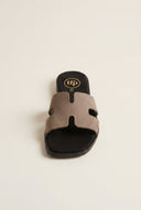 TFP - Sandals Wide Cut Out Strap - Taupe