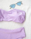 Σετ basic corset μπικίνι - Λιλά - thefashionproject.gr - The Fashion Project