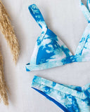 Σετ brazilian tie dye bikini