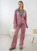 Σετ φόρμες βελουτέ με στρας