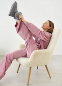 Σετ φόρμες βελουτέ με στρας