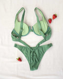Σετ lurex bikini με κρίκους - Μέντα - thefashionproject.gr - The Fashion Project