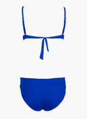 Σετ μπικίνι με μπανέλα - Μπλε - thefashionproject.gr - The Fashion Project