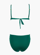 Σετ μπικίνι με μπανέλα - Πράσινο - thefashionproject.gr - The Fashion Project