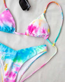 Σετ πολύχρωμο bikini τριγωνάκι - Multi - thefashionproject.gr - The Fashion Project