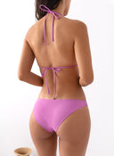 Σετ three pieces μπικίνι με παντελόνι - Μωβ ανοιχτό - thefashionproject.gr - Modern ocean
