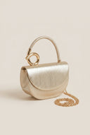 Stephan - Shimmer Evening Clutch Bag - Gold Metallic