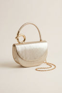 Stephan - Shimmer Evening Clutch Bag - Gold Metallic